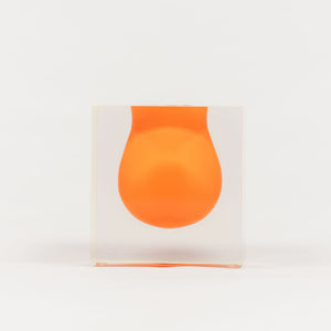 Jonathan Adler Bel Air Mini Scoop Vase Orange