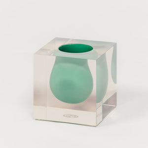 Jonathan Adler Bel Air Mini Scoop Vase Emerald