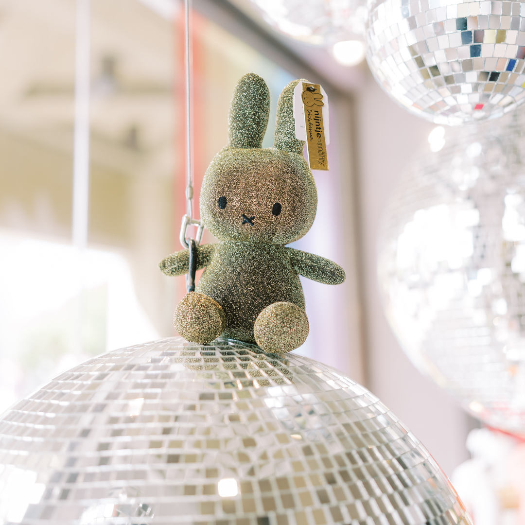 Miffy Sitting Sparkle Gold (23cm)