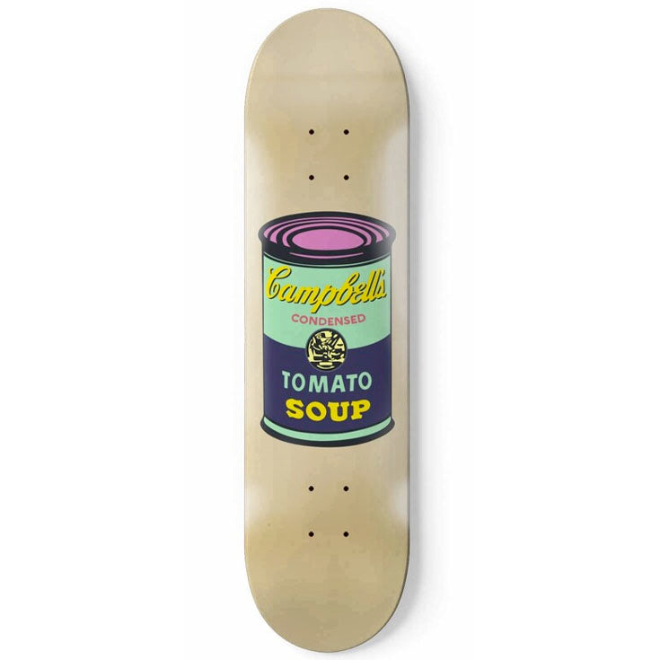 Skateboard Andy Warhol Color Campbell's Soup Beige (M)