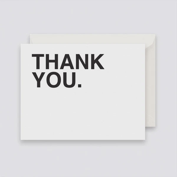 Father Rabbit Card - Bold Thank You