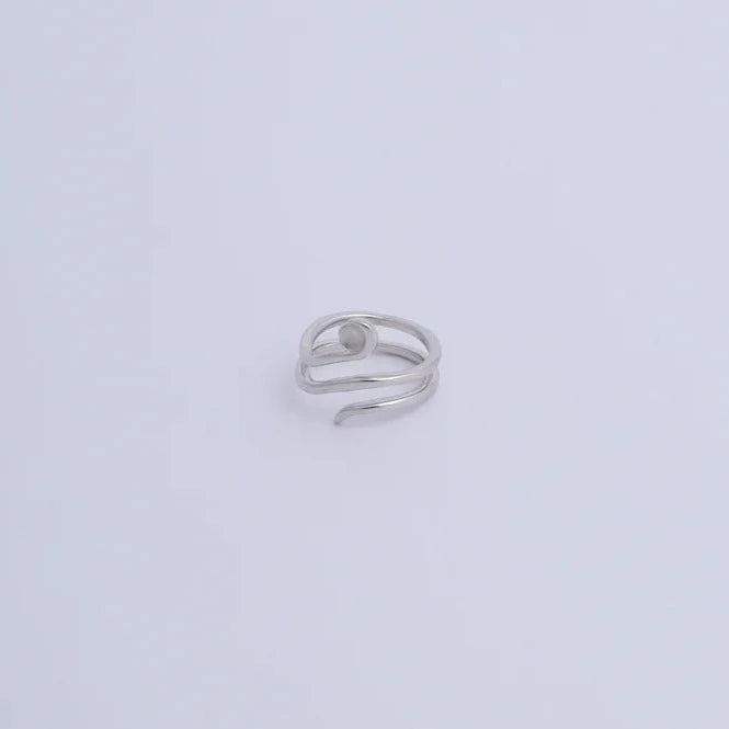 Miro Miro Desi Ring Silver/ Clear