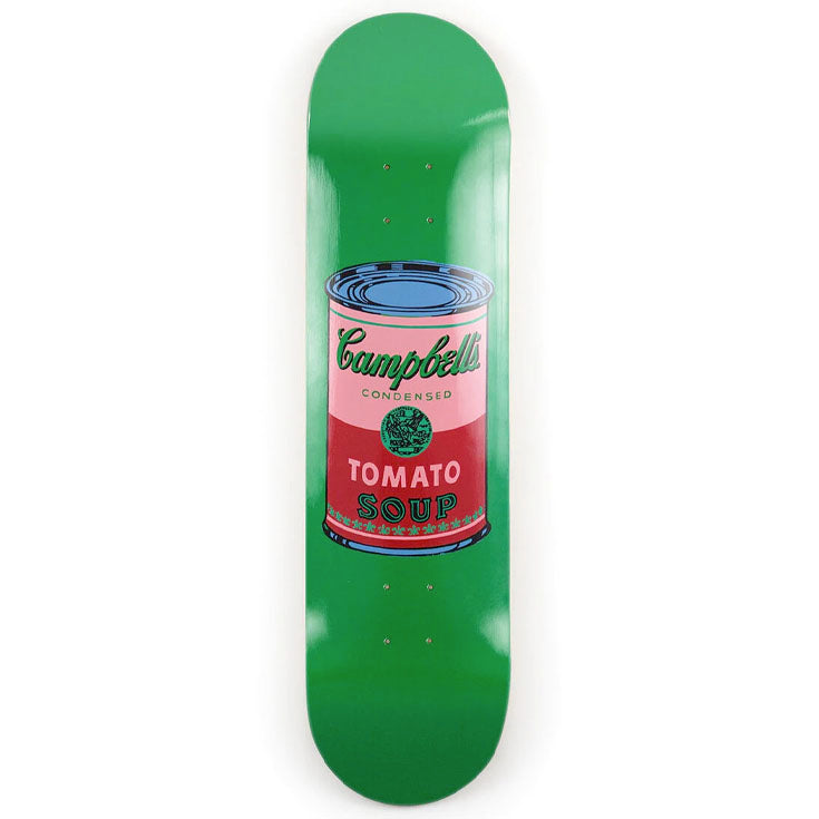 Skateboard Andy Warhol Color Campbell's Soup Blood