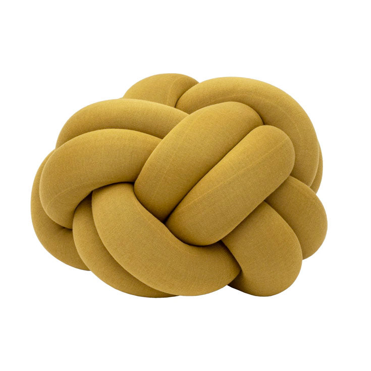 Knot Cushion Medium Yellow