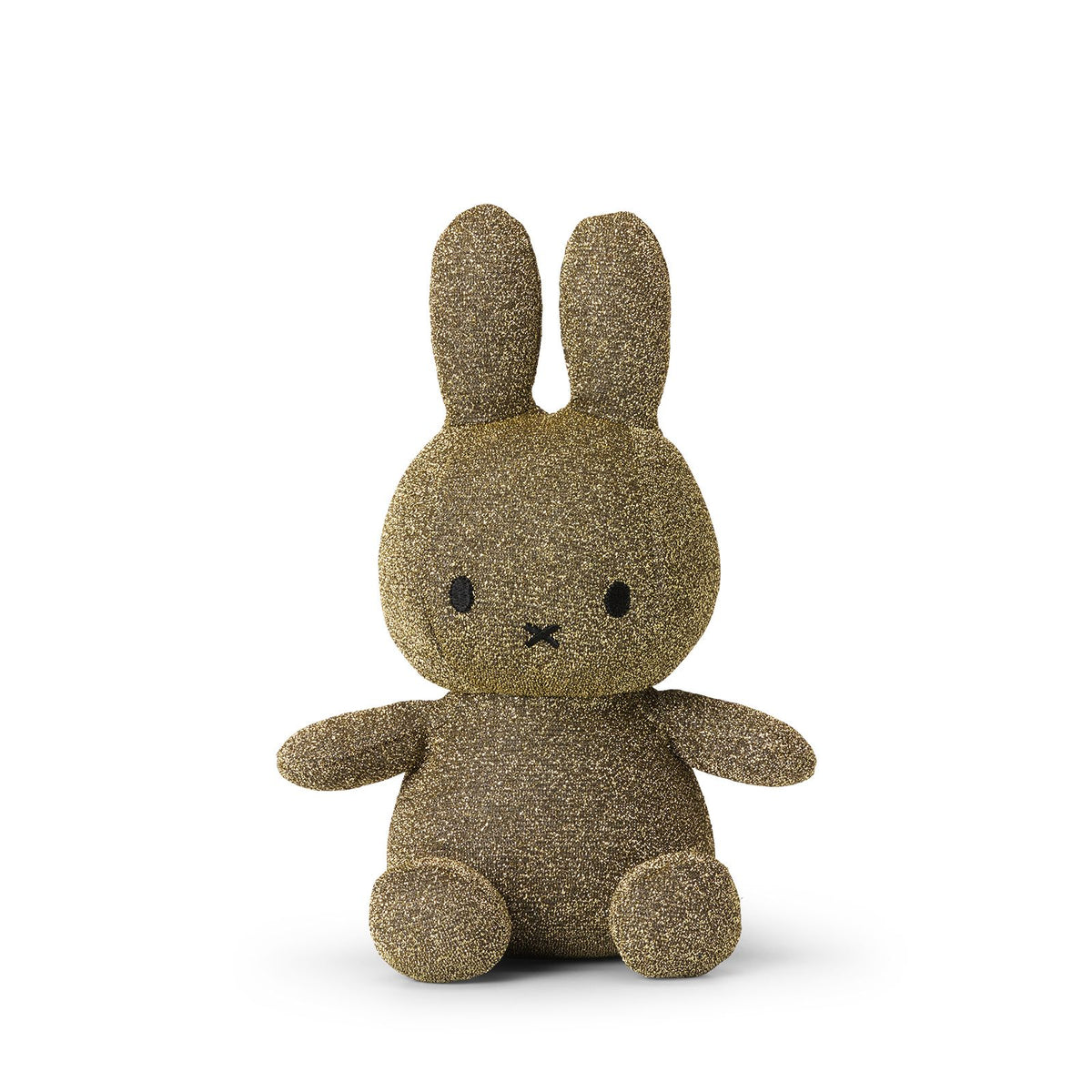 Miffy Sitting Sparkle Gold (23cm)