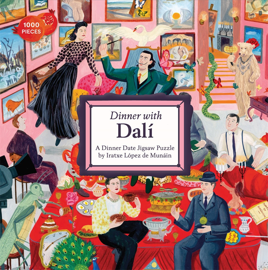 Dinner with Dali: A 1000-Piece Puzzle