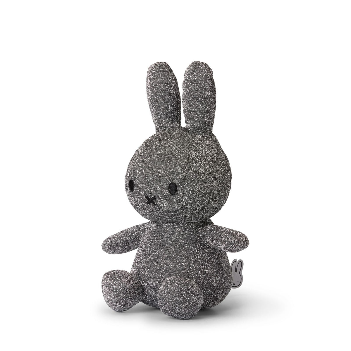 Miffy Sitting Sparkle Silver (23cm)